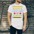Cool Stylish Happy Last Day Of School Shirt Graduation Unisex Jersey T-Shirt