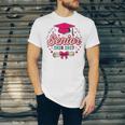 Coquette Pink Bow Senior 2026 2027 Graduation Unisex Jersey T-Shirt