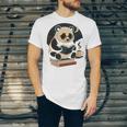 Cute Panda Reading Book Under Moon Bookworm Coffee Lover Unisex Jersey T-Shirt Cute Panda Reading Book Under Moon Bookworm Coffee Lover Unisex Jersey T-Shirt