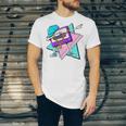 Dabbing Cassette Tape 70s 80s 80s Outfit Nostalgia Unisex Jersey T-Shirt
