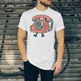 Dial It Back Retro Tech Nostalgia Vintage Premium Tri-Blend Unisex Jersey T-Shirt