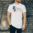 Disney Mickey Mouse Cap & Gown '25 Graduation Class Of 2025 Premium Tri-Blend Unisex Jersey T-Shirt