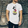 Disney Mickey Mouse Peace Out Totally Retro Graduation Unisex Jersey T-Shirt