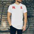 Doctorate PhinisheD PhD Graduation Premium Unisex Jersey T-Shirt