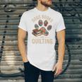Dogs Books And Quilting Unisex Jersey T-Shirt