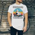 Ducks Books Lover Easily Distracted By Ducks & Books Unisex Jersey T-Shirt