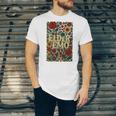 Elder Emo Floral Gothic Vintage Nostalgia Unisex Jersey T-Shirt