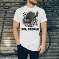 Ew People Introvert Cat Lover Crazy Cats Lady Unisex Jersey T-Shirt