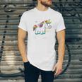 Ew People Unicorn Lover Introvert Rainbow Unicorn Raglan Baseball Tee Unisex Jersey T-Shirt