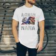 My Favorite Airman Calls Me Nana Air Force Graduation Nana Unisex Jersey T-Shirt