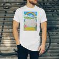 Frutiger Aero Aesthetic Rainbow Glitch Art Unisex Jersey T-Shirt