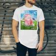 Frutiger Aero Aesthetic Tech Kawaii Strawberry Milk Fishes Raglan Baseball Tee Unisex Jersey T-Shirt Frutiger Aero Aesthetic Tech Kawaii Strawberry Milk Fishes Raglan Baseball Tee Unisex Jersey T-Shirt