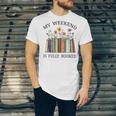 My Weekend Is Fully Booked Cozy Bookish Unisex Jersey T-Shirt