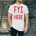 Fyi Introvert Here Raglan Baseball Tee Unisex Jersey T-Shirt