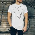 Graduate Heart Shirt Graduation Unisex Jersey T-Shirt