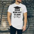 GraduationShirt Kiss My Class 2018 Goodbye Unisex Jersey T-Shirt