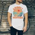 Groovy Brother 70s Aesthetic Nostalgia 1970's Retro Brother Unisex Jersey T-Shirt