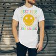 Groovy Next Stop 2nd Grade 1st Grade Graduation 2025 Premium Unisex Jersey T-Shirt