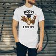 Hoot I Did It Grad Owl Holding Graduation Diploma Congrats Unisex Jersey T-Shirt