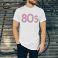 I'd Rather Be In The 80s Iconic Music Nostalgia Vintage Unisex Jersey T-Shirt