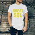 I'm A Great SQL Introvert Saying Inbound Marketing Premium Tri-Blend Unisex Jersey T-Shirt