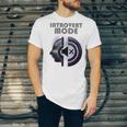 Introvert Mode Finding Inner Peace In Silence Unisex Jersey T-Shirt Introvert Mode Finding Inner Peace In Silence Unisex Jersey T-Shirt