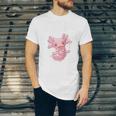 Introverted But Willing To Discuss Axolotl Salamander Raglan Baseball Tee Unisex Jersey T-Shirt Introverted But Willing To Discuss Axolotl Salamander Raglan Baseball Tee Unisex Jersey T-Shirt