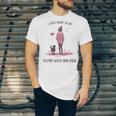 I Just Want To Be Alone With My Dog For Introvert Dog Mom Unisex Jersey T-Shirt