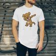 Kids Class Of 2031 Shirt Graduation Dabbing Dog Shirt Unisex Jersey T-Shirt