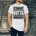 Kids Straight Outta Kindergarten Shirt Boy Girl Graduation Unisex Jersey T-Shirt