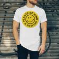 Be Kind Rewind Shirt Retro Nostalgia Sticker 80s 90s Tee Premium Tri-Blend Unisex Jersey T-Shirt