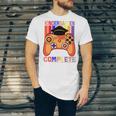 Kindergarten Graduation Level Complete Gamer Graduation Kids Unisex Jersey T-Shirt