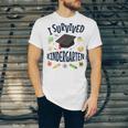 Kindergarten Graduation Shirt I Survived Kindergarten Unisex Jersey T-Shirt