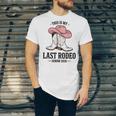 This Is My Last Rodeo Senior 2026 Cowgirl Graduation Unisex Jersey T-Shirt