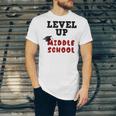 Level Up Middle School 5th Grade Graduation Unisex Jersey T-Shirt