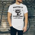 Masters Mastered It Graduate Master Degree Graduation Unisex Jersey T-Shirt