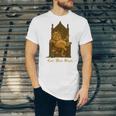 Medieval Cat Sarcastic Queen Lazy King Introvert Kitty Unisex Jersey T-Shirt