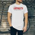 No Bags At SPAG'S Shrewsbury Defunct Store Nostalgia Vintage Premium Tri-Blend Unisex Jersey T-Shirt