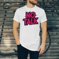 No Small Talk Zone – Introvert Quote Unisex Jersey T-Shirt No Small Talk Zone – Introvert Quote Unisex Jersey T-Shirt
