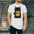 Nope Coffee Cat – Introvert Humor Monday Kitty Unisex Jersey T-Shirt Nope Coffee Cat – Introvert Humor Monday Kitty Unisex Jersey T-Shirt