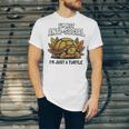 Not Anti Social Im Just A Turtle Sarcastic Introvert Humor Premium Tri-Blend Unisex Jersey T-Shirt Not Anti Social Im Just A Turtle Sarcastic Introvert Humor Premium Tri-Blend Unisex Jersey T-Shirt