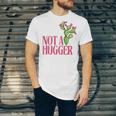 Not a Hugger Sarcastic Introvert Cactus Theme Women Unisex Jersey T-Shirt Not a Hugger Sarcastic Introvert Cactus Theme Women Unisex Jersey T-Shirt