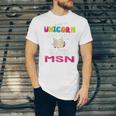 Nurse MSN Graduation Unicorn T-Shirt Nursing School Unisex Jersey T-Shirt