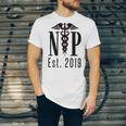 Nurse Practitioner Graduation NP Est 2019 Shirt Unisex Jersey T-Shirt