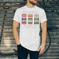 Old School Playlist Nostalgia Vibes Cassette Unisex Jersey T-Shirt Old School Playlist Nostalgia Vibes Cassette Unisex Jersey T-Shirt