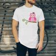 Pink I Graduated From Elementary Graduation Unisex Jersey T-Shirt