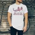 I Have Plans With My Axolotl Salamander Introvert Raglan Baseball Tee Unisex Jersey T-Shirt I Have Plans With My Axolotl Salamander Introvert Raglan Baseball Tee Unisex Jersey T-Shirt