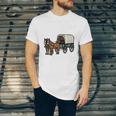Please Be Patient I'm From The 1900s Amish Wagon & Vintage Premium Unisex Jersey T-Shirt