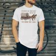 PLEASE BE PATIENT WITH ME I'M FROM THE 1900s Clever Premium Unisex Jersey T-Shirt PLEASE BE PATIENT WITH ME I'M FROM THE 1900s Clever Premium Unisex Jersey T-Shirt