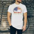 Please Be Patient With Me I'm From The 1900s Dad Vintage Raglan Baseball Tee Unisex Jersey T-Shirt